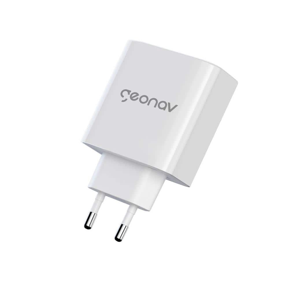 Carregador de Tomada Geonav Turbo Duo 48W com USB-A e USB-C para Celulares e Dispositivos Eletrônicos - 2