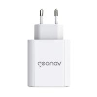 Carregador de Tomada Geonav Turbo Duo 48W com USB-A e USB-C para Celulares e Dispositivos Eletrônicos - 5