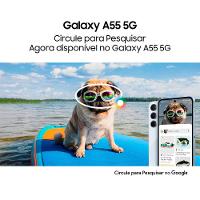 Smartphone Samsung Galaxy A55 5G 128GB Azul Claro, 8GB RAM, Câmera Tripla, Traseira de até 50MP, Selfie de 32MP e Tela Super AMOLED 6.6" - 10