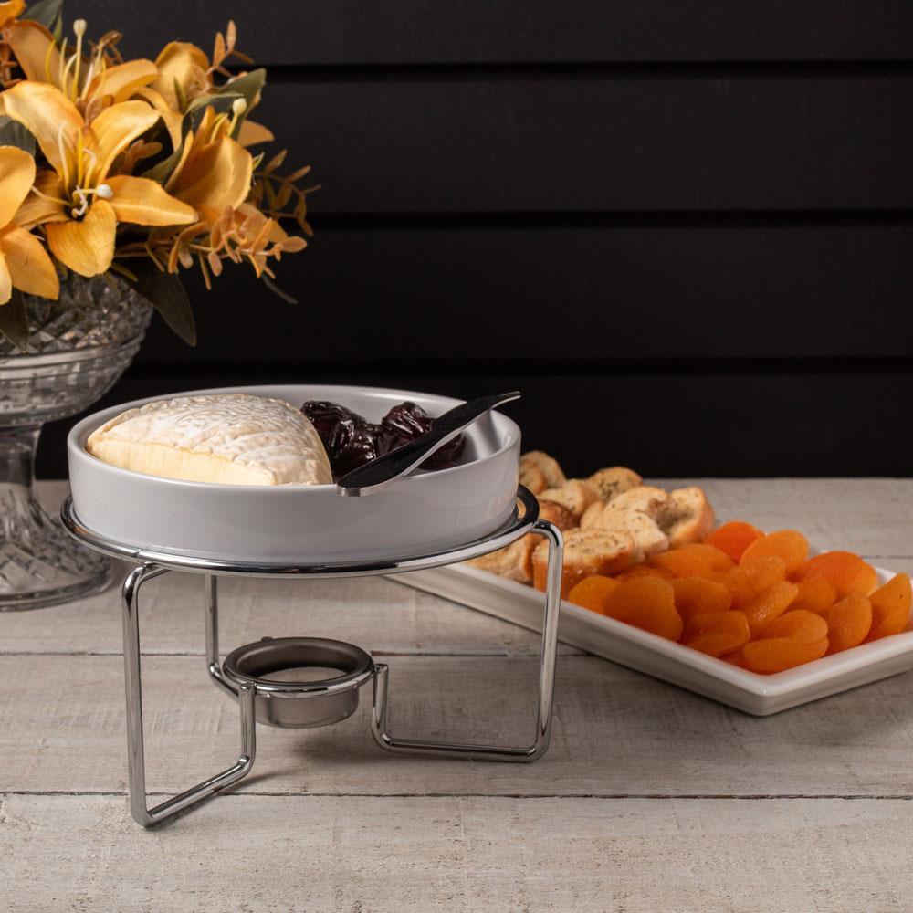 Conjunto Rechaud para Queijo Wolff Gourmet Brie 26373 - 3 Peças - 9