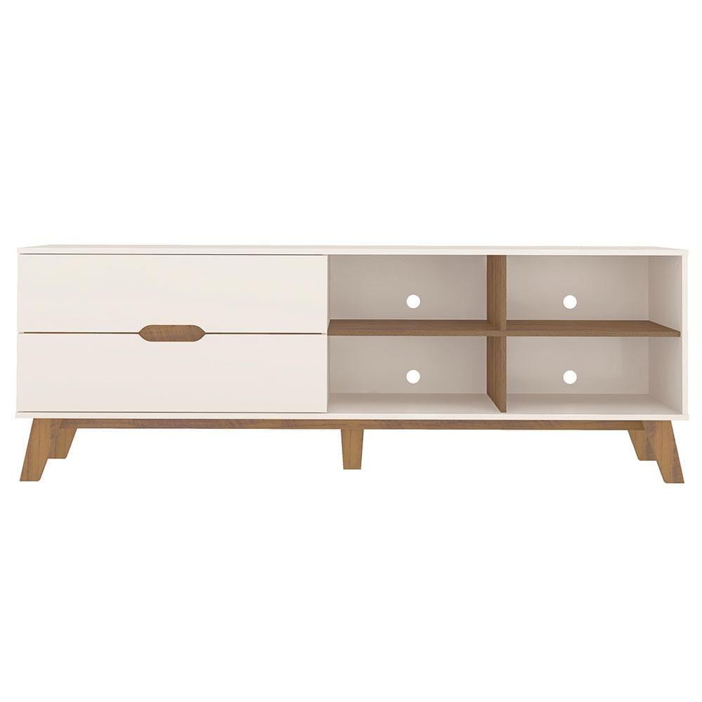Rack Artely Verona com 180 cm de Largura, 2 Gavetas, Ideal para TV de Até 75” - 4