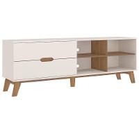 Rack Artely Verona com 180 cm de Largura, 2 Gavetas, Ideal para TV de Até 75” - 3