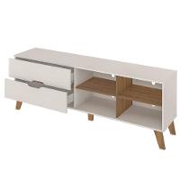 Rack Artely Verona com 180 cm de Largura, 2 Gavetas, Ideal para TV de Até 75” - 6