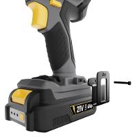 Parafusadeira e Furadeira de Impacto WAP K21 ID01 com acessórios - Cinza e Amarelo - 8