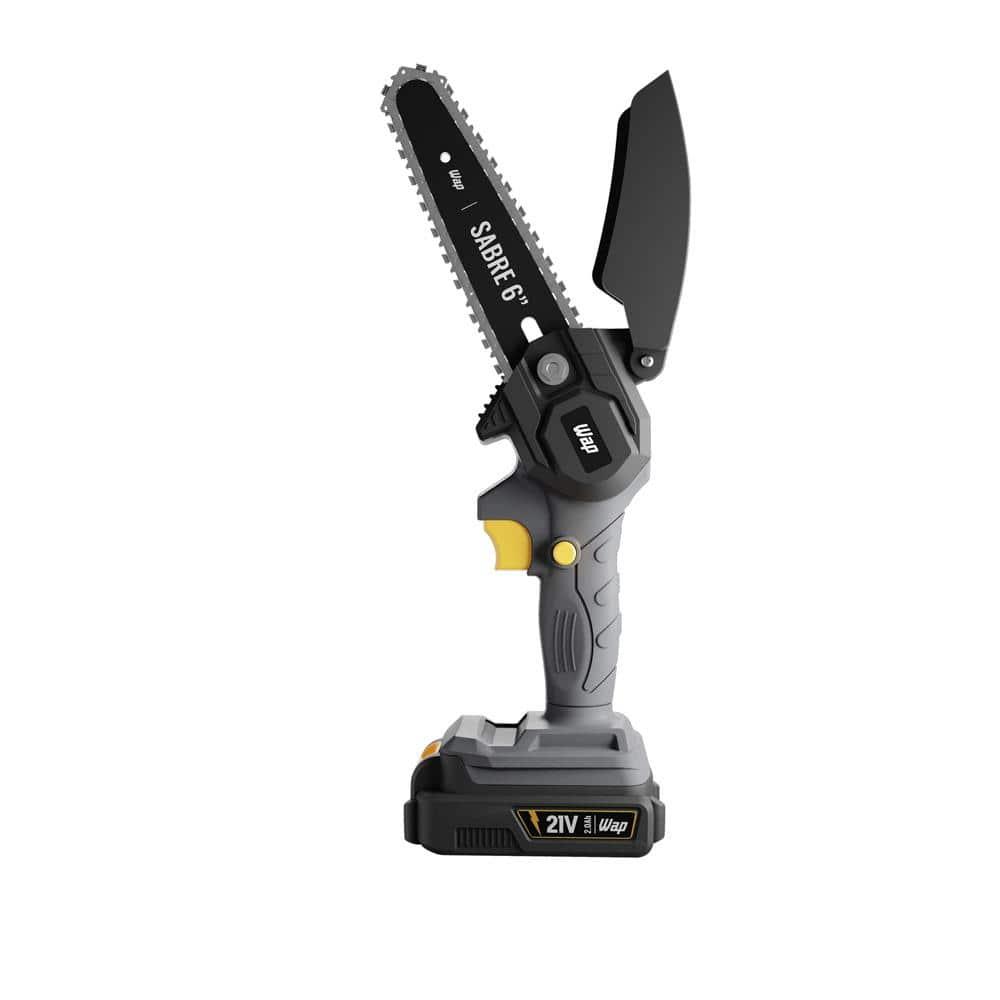 Motoserra de Poda Portátil Wap Sabre 6 K21 S01 Sabre 6 Polegadas 2000mnAh Corte de 10cm Bivolt - 1