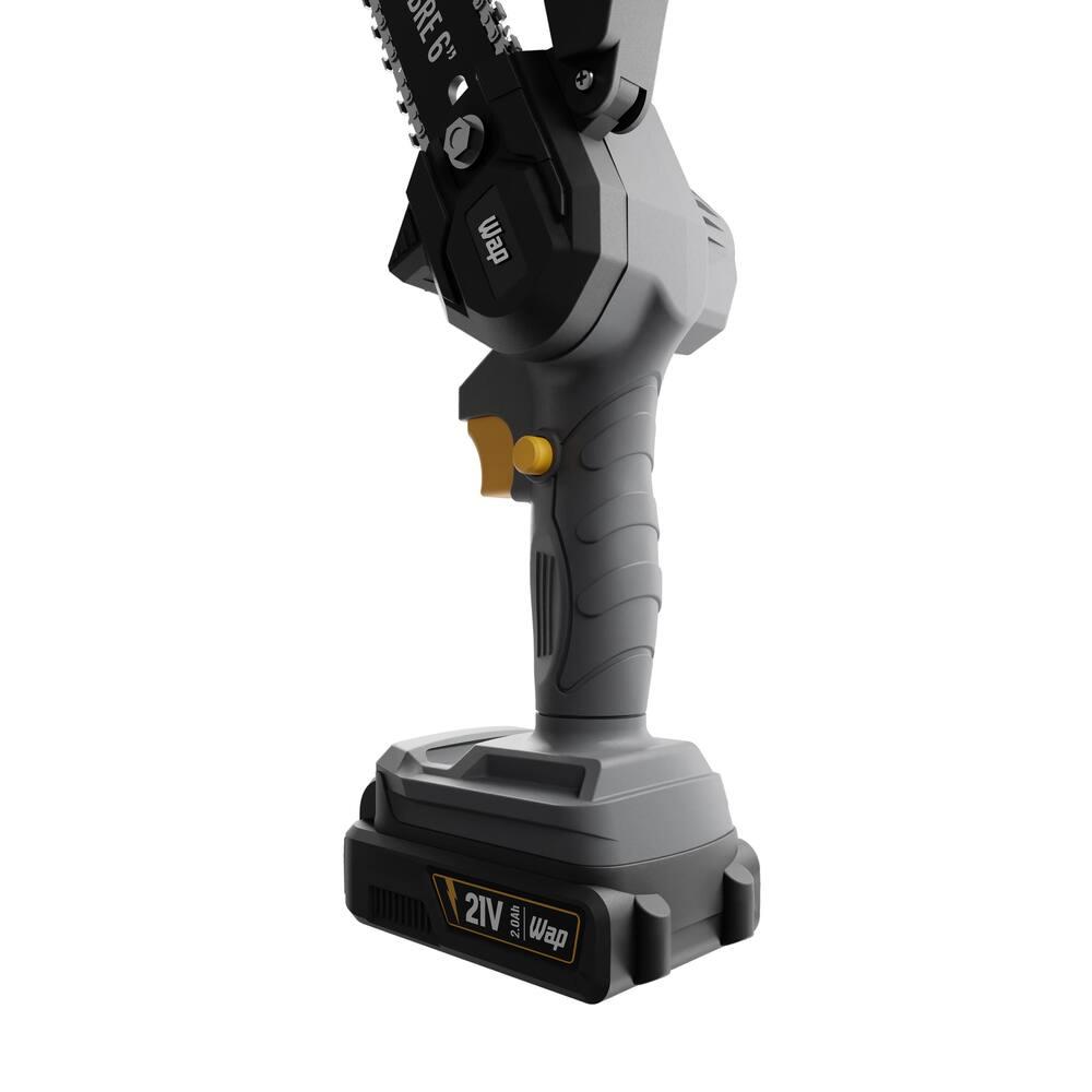 Motoserra de Poda Portátil Wap Sabre 6 K21 S01 Sabre 6 Polegadas 2000mnAh Corte de 10cm Bivolt - 15