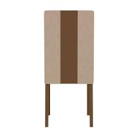 Mesa de Jantar Retangular Poliman Belle com Tampo de Vidro e 4 Cadeiras Revestidas em Suede - 6