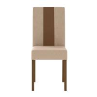 Mesa de Jantar Retangular Poliman Belle com Tampo de Vidro e 4 Cadeiras Revestidas em Suede - 7