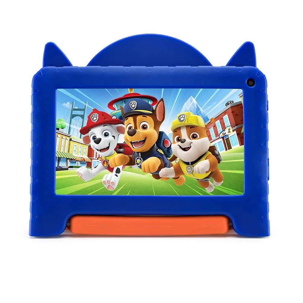 Tablet Infantil Multi Chase Patrulha Canina 7” Android 13 GO NB421 Quad-Core Wi-Fi 64GB 2MP Azul e Vermelho - 1