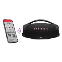 Caixa de Som Aiwa Boombox Plus com 3 Alto-falantes Bivolt e com Proteção IP66 Contra Água e Poeira AWS-BBS-01B - 200W - 5