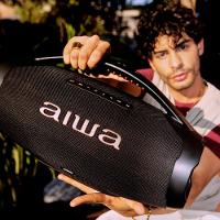 Caixa de Som Aiwa Boombox Plus com 3 Alto-falantes Bivolt e com Proteção IP66 Contra Água e Poeira AWS-BBS-01B - 200W - 7