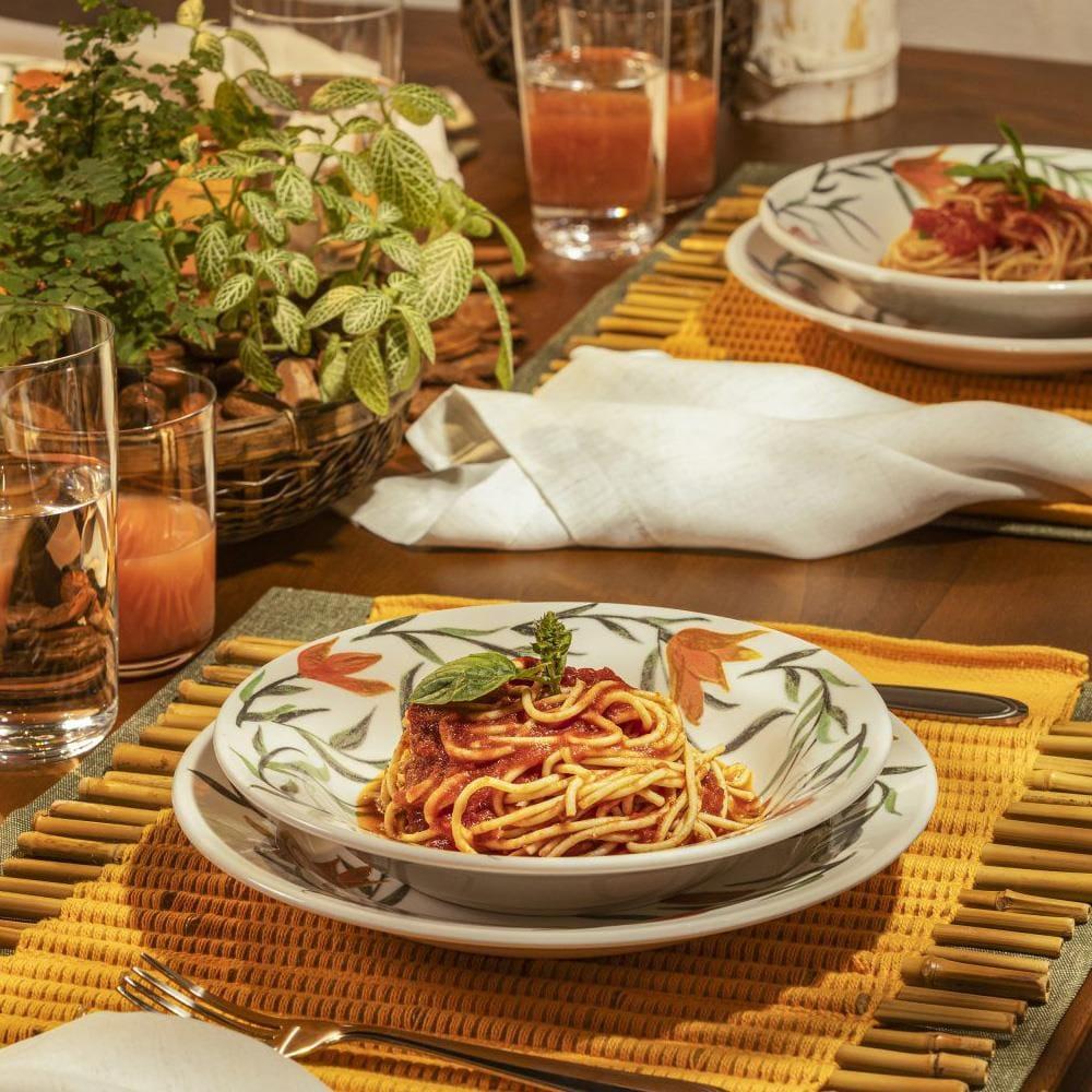 Aparelho de Jantar Biona Lírios em Cerâmica com 20 peças - 4