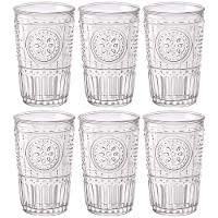 Conjunto de Copos Luigi Bormioli Cooler Romantic Transparente 475 ml - 6 Peças - 1