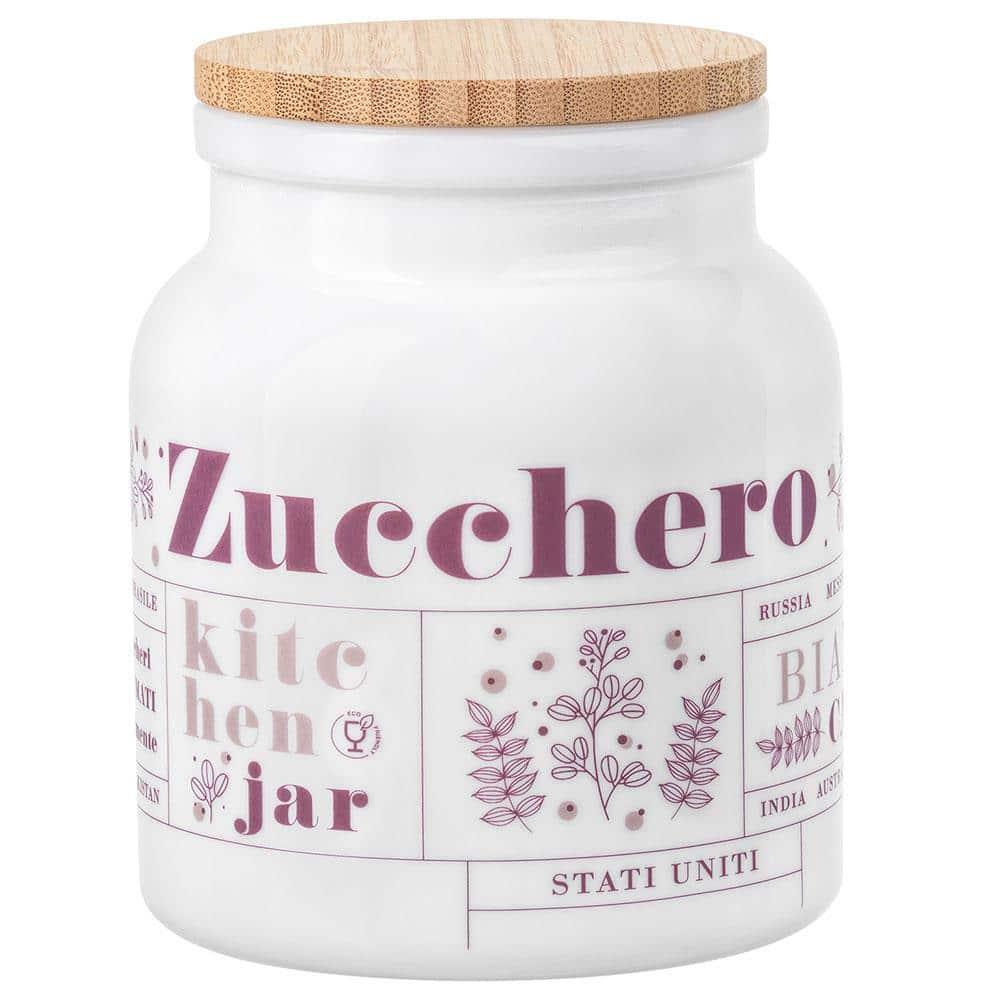 Pote de Vidro Temperado Luigi Bormioli Victoriana Açúcar - 1L - 1