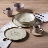 Conjunto de Xícaras para Café Porto Brasil Stone Nativa com Pires 120 ml - 6 peças - 3