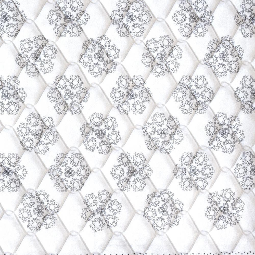 Cama Box Conjugada de Casal PROdomir Bonnel com Molas Prolastic 42x138x188 cm – Branco/Preto - 3