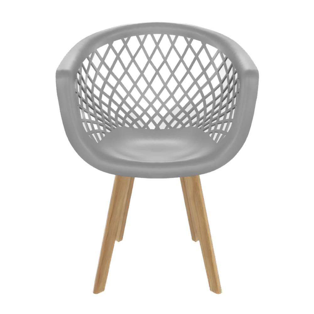 Cadeira de Jantar Web Wood Seat&Co com pés em Madeira - 2