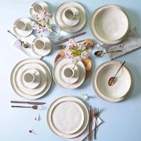 Aparelho de Jantar 30 Peças Porto Brasil Cerâmica Bio Latte - Bege - 2