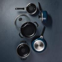 Conjunto de Panelas 5 Peças Tramontina Tunis Antiaderente com Revestimento Cerâmico e Fundo de Indução - Azul - 2