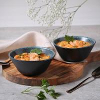 Conjunto de Cumbucas Porto Brasil Neo Night Sky Azul 6 peças – 370 ml