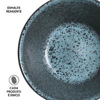 Conjunto de Cumbucas Porto Brasil Neo Night Sky Azul 6 peças – 370 ml - 6