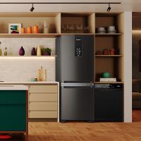 Geladeira Brastemp BRE57FE Frost Free Inverse com Painel Digital, Turbo Freezer e Ice Black Inox – 447 L - 5