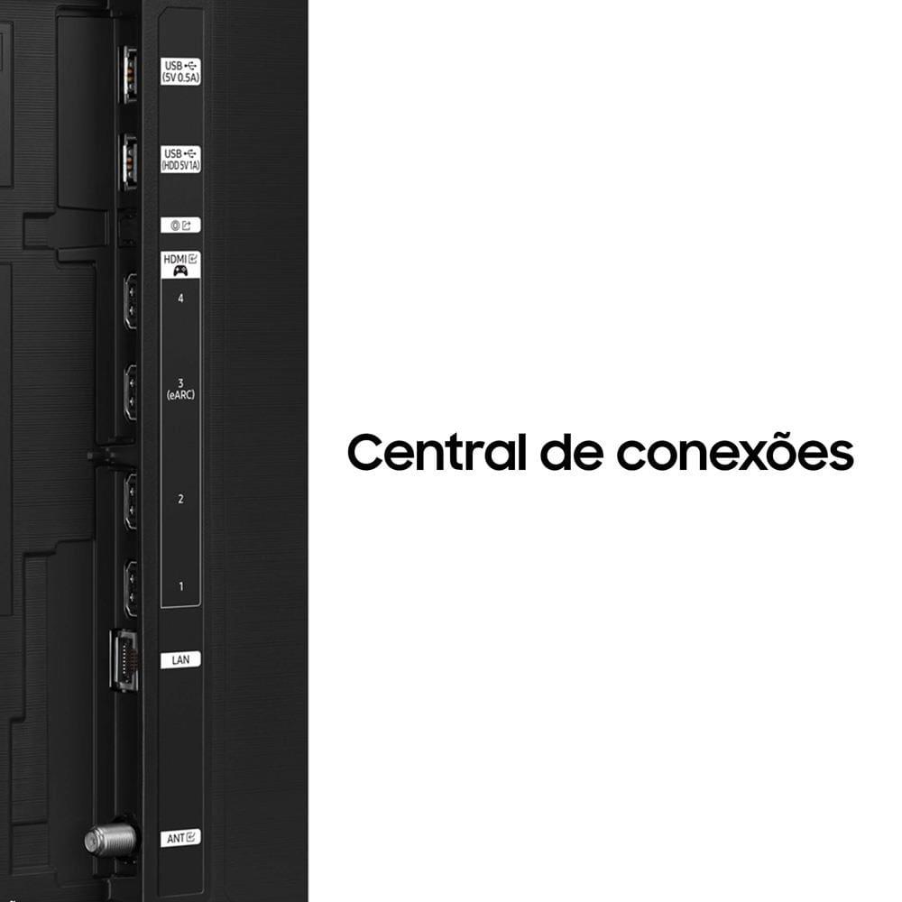Smart TV 55” 4K Samsung Neo QLED 55QN85D com Processador com AI, AI Energy Mode, Dolby Atmos, Alexa built in, Wi-Fi, Bluetooth, USB e HDMI - 8
