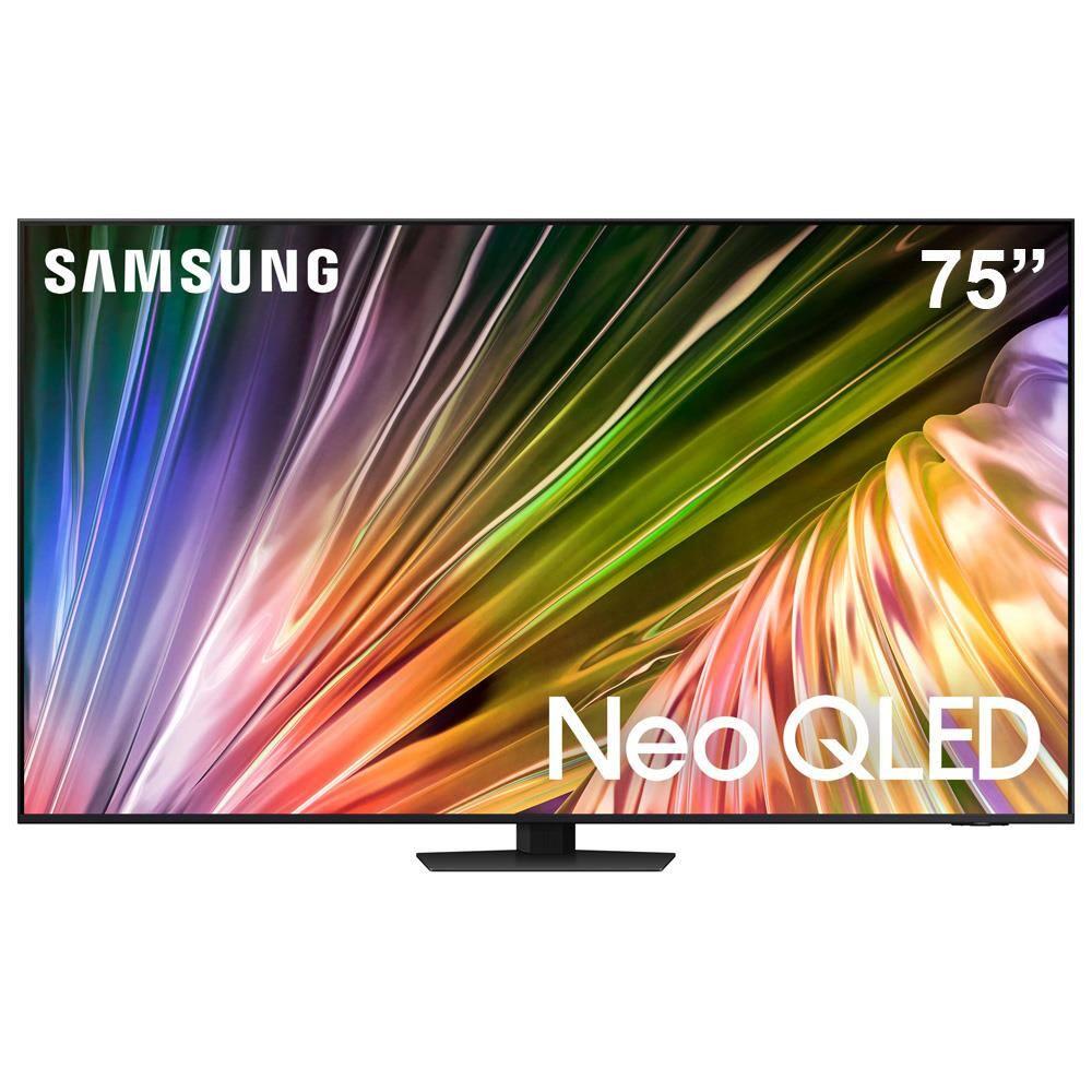 Smart TV 75” 4K Samsung Neo QLED, 75QN85D AI Energy Mode, Dolby Atmos, Alexa built in, Wi-Fi, Bluetooth, USB e HDMI - 1