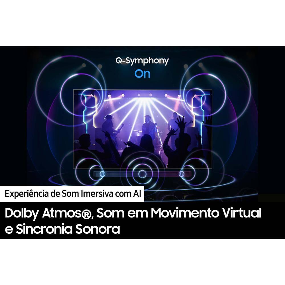 Smart TV 75” 4K Samsung Neo QLED, 75QN85D AI Energy Mode, Dolby Atmos, Alexa built in, Wi-Fi, Bluetooth, USB e HDMI - 6