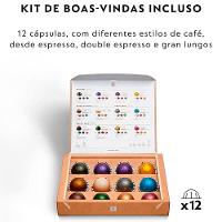 Cafeteira Nespresso Vertuo Pop com Kit Boas-Vindas – Branco Côco - 11