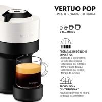 Cafeteira Nespresso Vertuo Pop com Kit Boas-Vindas – Branco Côco - 2