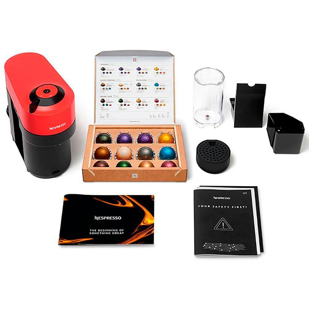 Cafeteira Nespresso Vertuo Pop com Kit Boas-Vindas – Vermelha - 10