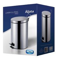 Lixeira M Mor Agata 8222 em Aço 5 LT - 3