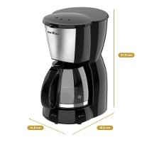 Cafeteira Elétrica Britânia BCF19 18 xícaras - Preto e Inox - 7