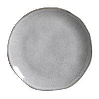 Conjunto de Pratos de Sobremesa Porto Brasil Orgânico Concreto com 6 peças - Cinza - 2