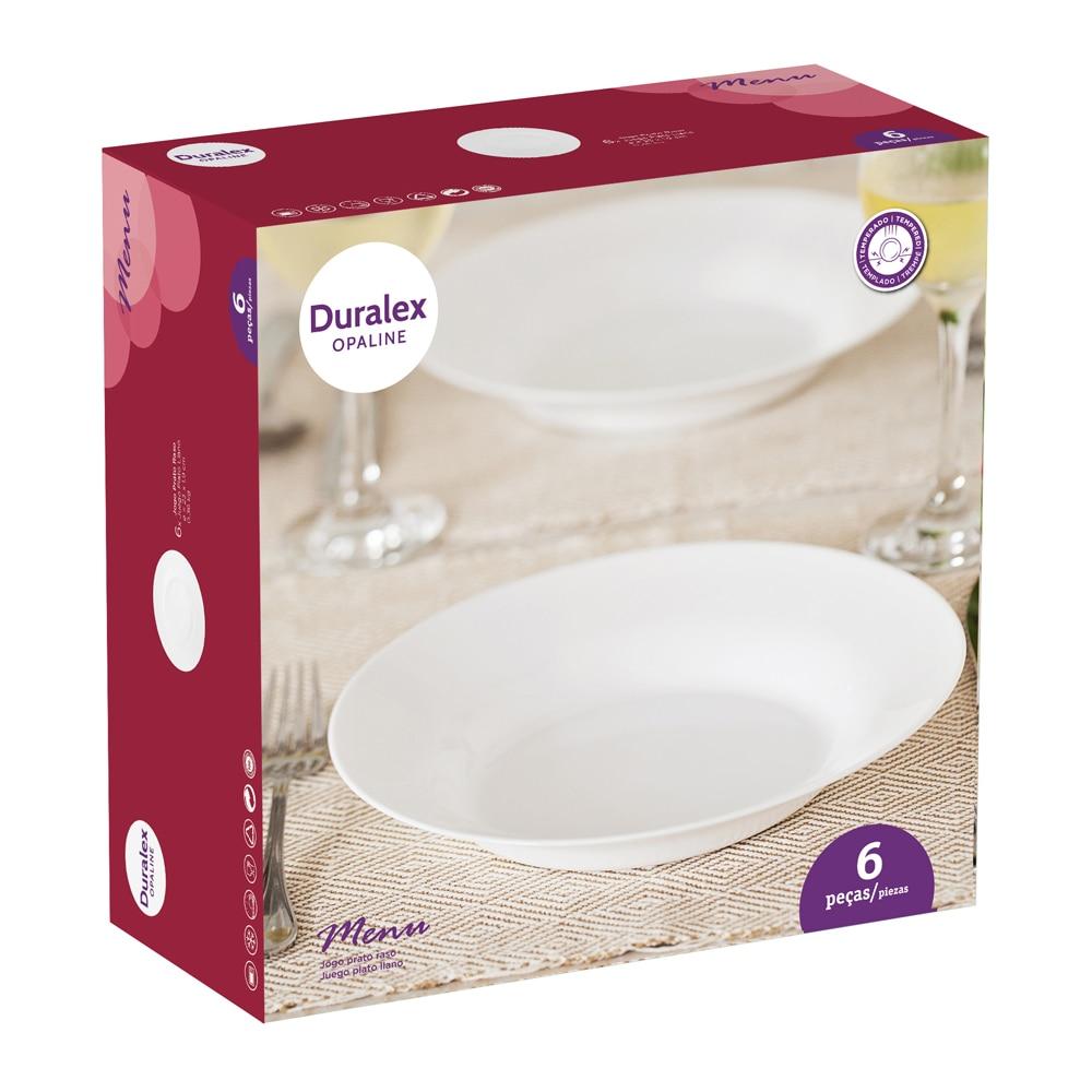 Conjunto de Pratos Fundos Duralex Opaline – 6 Peças - 4