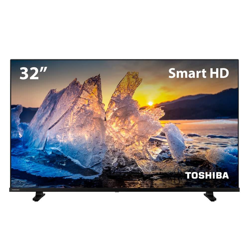 Smart TV 32" Toshiba HD TB020M Tela DLED com Assistente de Voz Integrado, Vidaa, Wi-Fi, USB, HDMI - 1