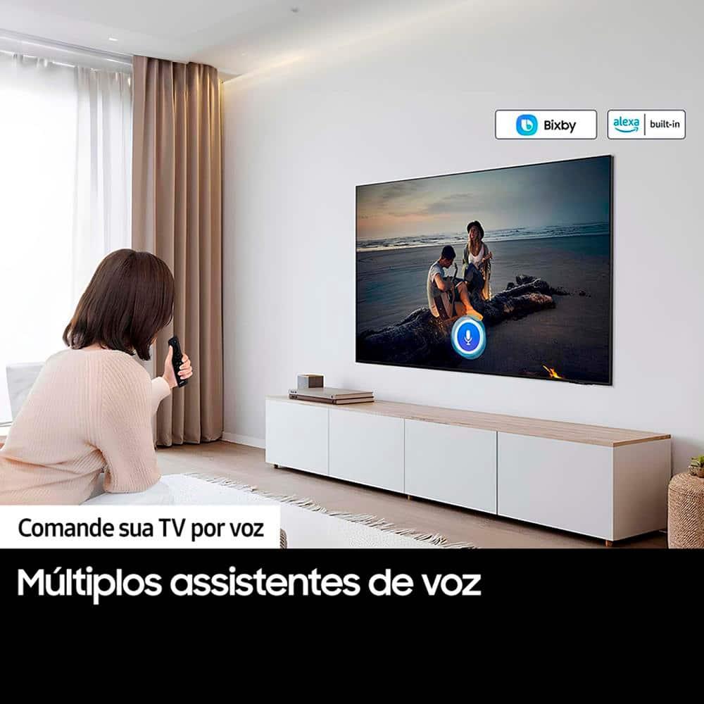 Smart TV 50" 4K Ultra HD Samsung 50DU7700 com processador Crystal 4K, Gaming Hub, AI Energy Mode, Alexa built-in, Wi-Fi, Bluetooth, USB e HDMI - 5