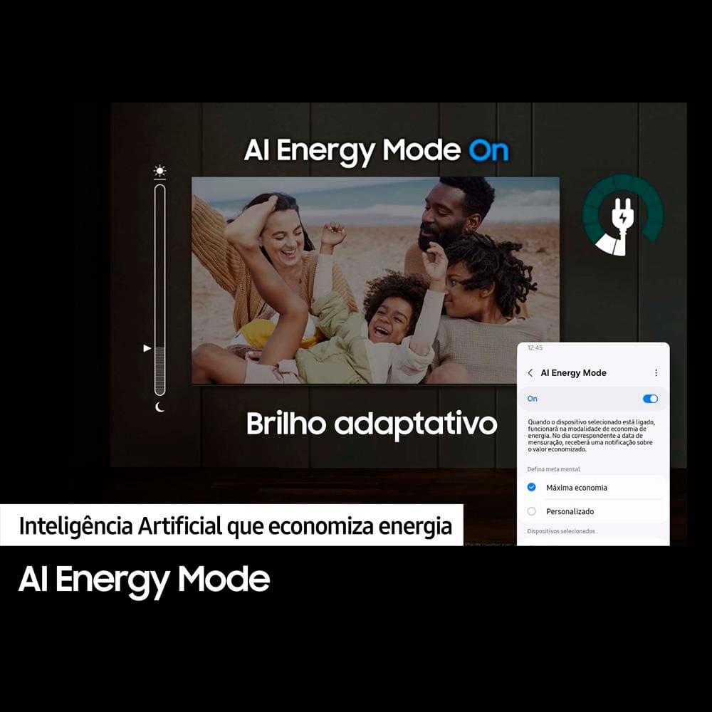 Smart TV 75” 4K LED Samsung 75DU7700 Processador Crystal Gaming Hub AI Energy Mod - 4