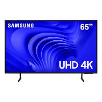 Smart TV 65” LED 4K Samsung 65DU7700 com Processador Crystal 4K, Gaming Hub, AI Energy Mode, Alexa built-in, Bluetooth, USB e HDMI - 1