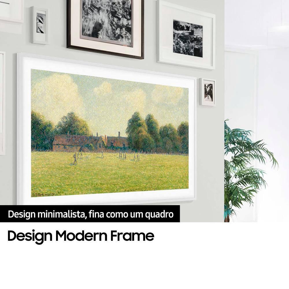 Smart TV 43" 4K Samsung The Frame QN43LS03D QLED, Tela Matte Antirreflexo com Design Modern Frame, Modo Arte e Dolby Atmos - 7