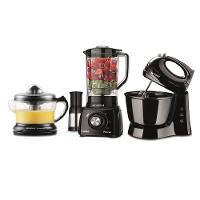 Conjunto Especial Mondial KT-105-B (Espremedor Premium + Batedeira Prática + Liquidificador Turbo Power) - Preto - 1