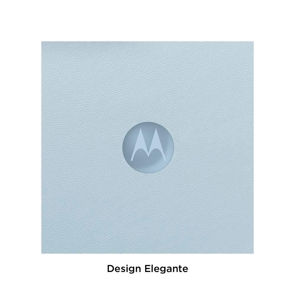 Smartphone Motorola Edge 50 Fusion 5G Ligth Blue com Snapdragon, 256GB, Sony AI Camera, 8GB + 8G de RAM Boost, Tela 6.7", IP68 e NF - 7