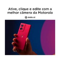 Smartphone Motorola Edge 50 Fusion 5G Pink com 256GB, Tela 6.7”, 8GB RAM, Câmera com Moto AI, IP68 e Processador Snapdragon - 8