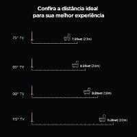 Smart TV 65” 4K UHD TCL 65P755 com Processador AIPQ, Google TV, Wi-Fi, Bluetooth, Google Assistente, Dolby Vision e Atmos - 7