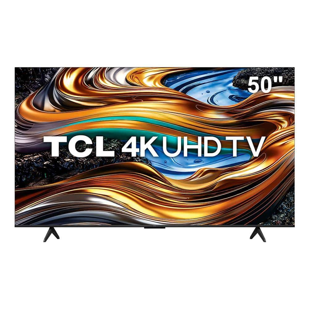 Smart TV 50” 4K TCL 50P755 Ultra HD LED Google TV Dolby Vision Atmos Sem Bordas - 1