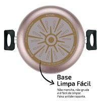 Conjunto de Panelas 7 Peças Rochedo Imusa Talent com Antiaderente Tefal - Cinza - 9