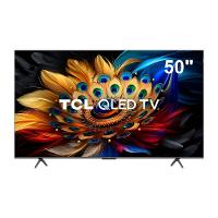 Smart TV 50" QLED 4K TCL 50C655 com Processador AIPQ, Google TV, HDR10+, Wi-Fi Dual Band, Bluetooth Integrado, Google Assistente, Dolby Vision e Atmos - 1