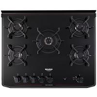 Fogão Dako 5 Bocas Magister com Mesa de Vidro e Acendimento Automático Bivolt - Preto - 7