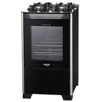 Fogão Dako 4 Bocas Magister Mesa de Vidro Acendimento Automático Bivolt Preto - 3